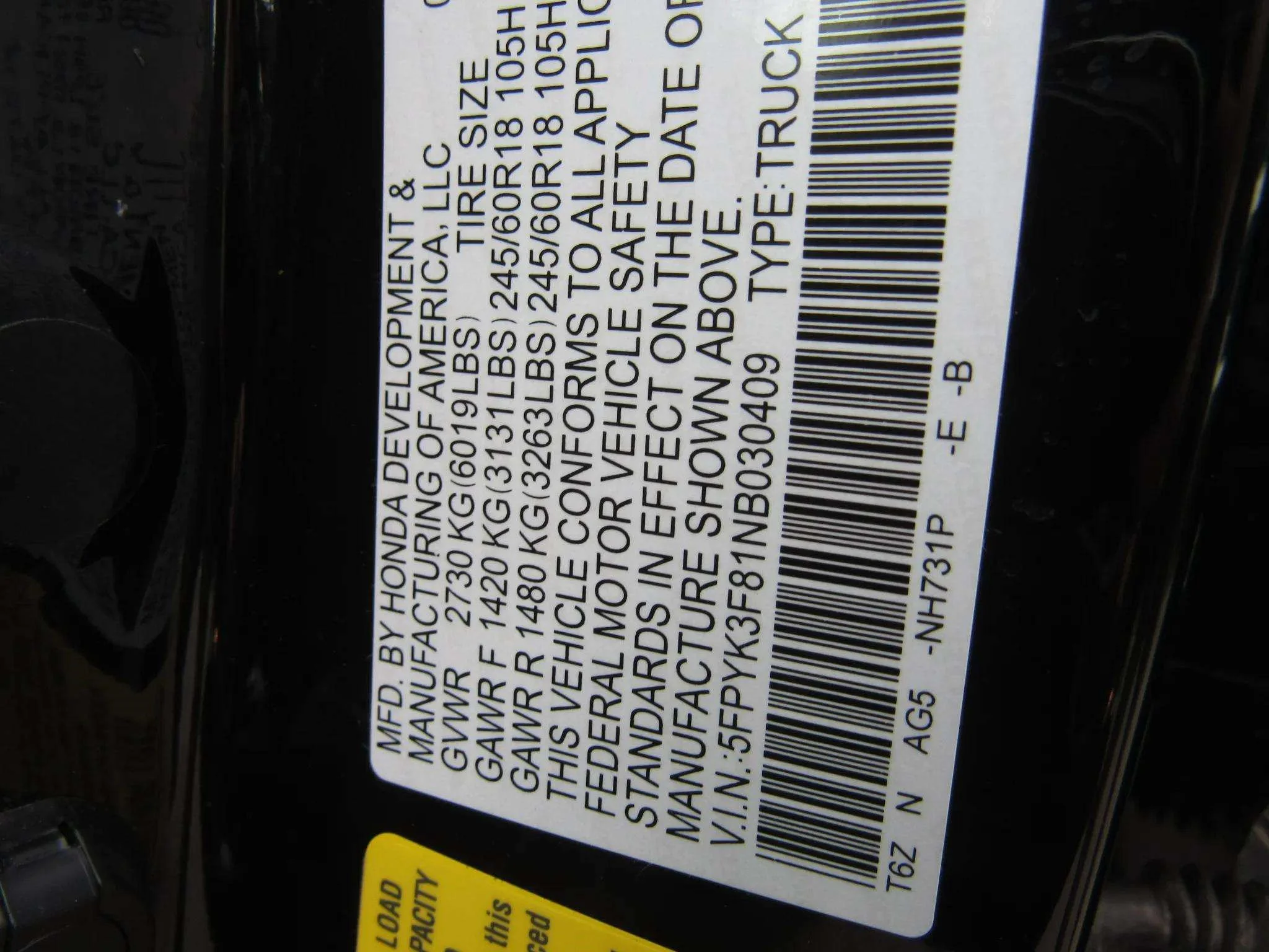 Certified Used 2022 Crystal Black Pearl Honda AWD BLACK EDITION image 59