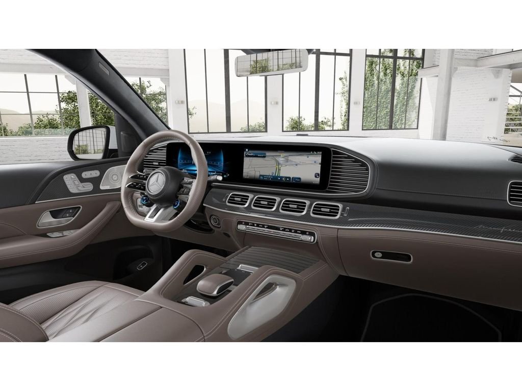 New 2026 MANUFAKTUR Moonlight White Metallic Mercedes-Benz AMG® GLS 63 4MATIC+ SUV image 6