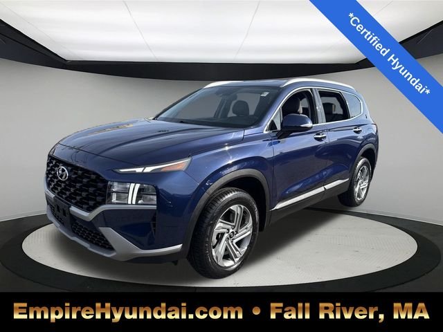 Certified Used 2023 Stormy Blue Hyundai SEL image 1