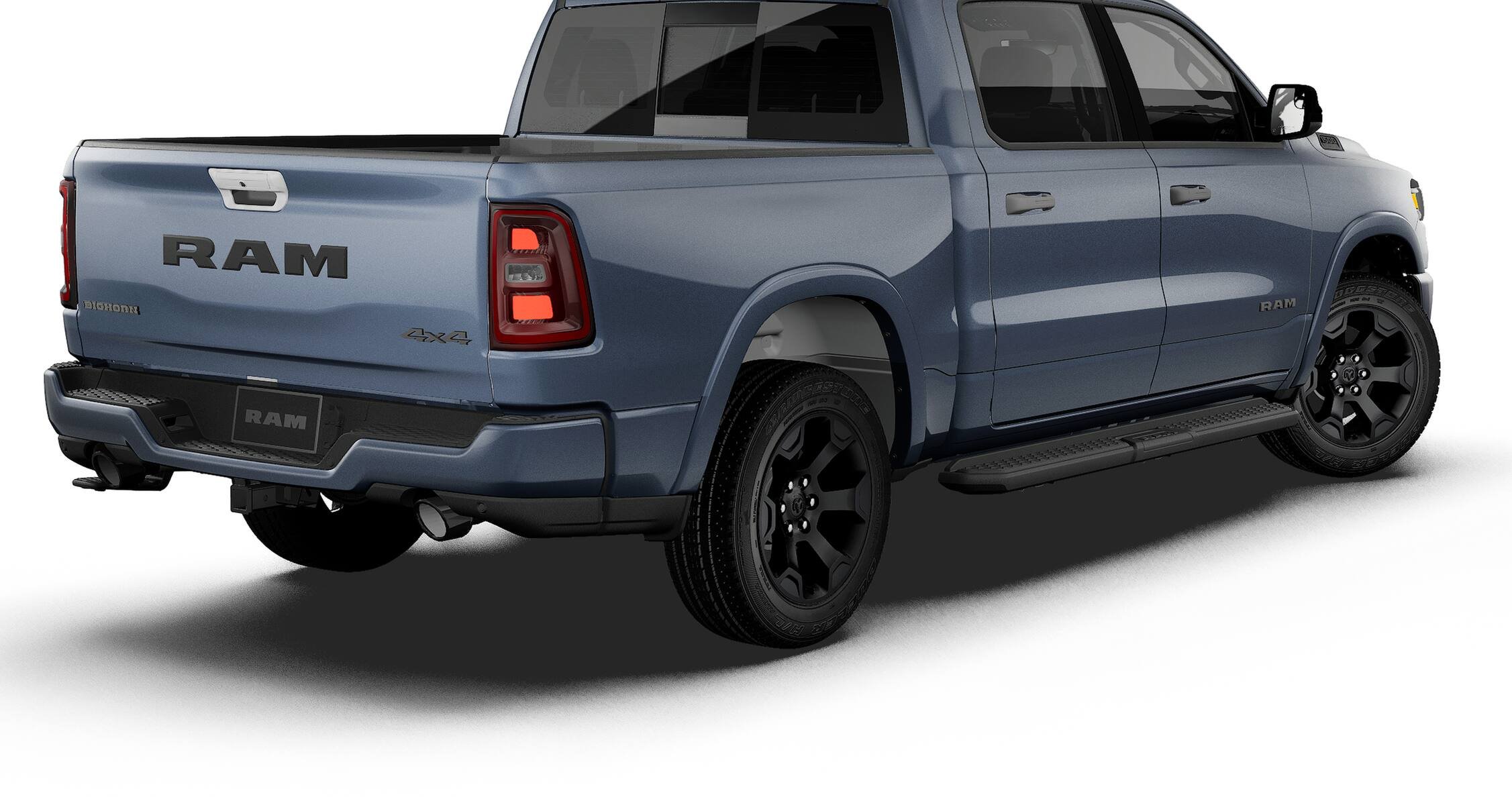 New 2027 Forged Blue Metallic Exterior Paint RAM BIG HORN image 14