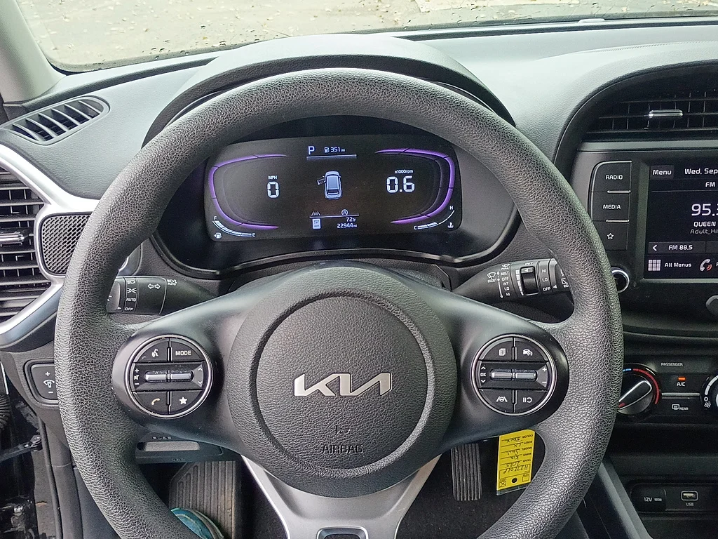 Used 2025 Fusion Black Kia LX image 19