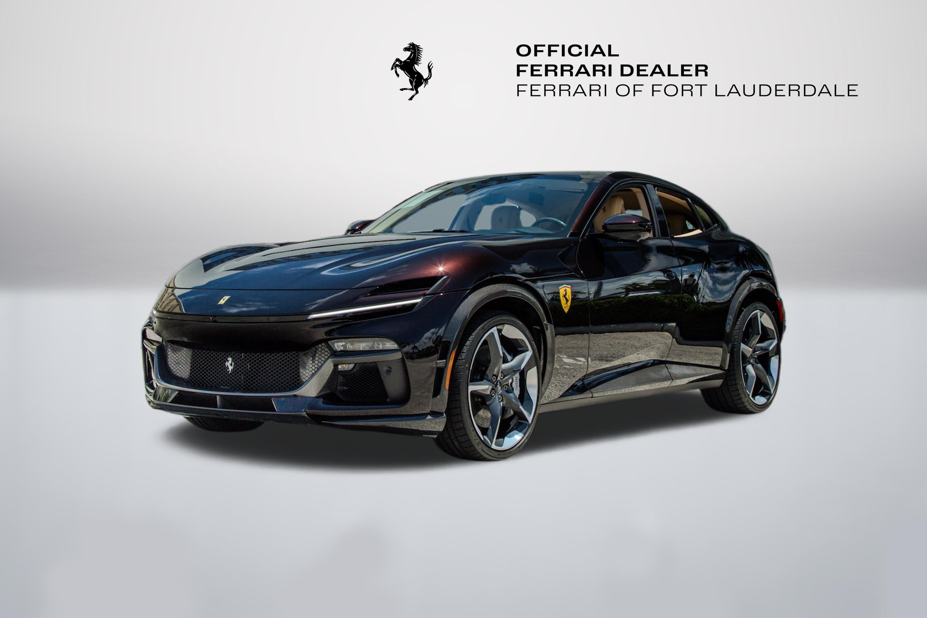 Certified Used 2025 Nero Purosangue Ferrari  image 52