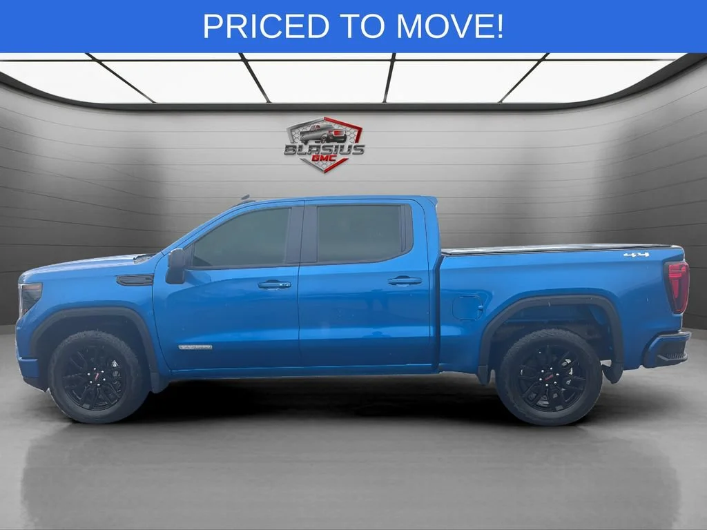 Used 2023 Dynamic Blue Metallic GMC Elevation image 2