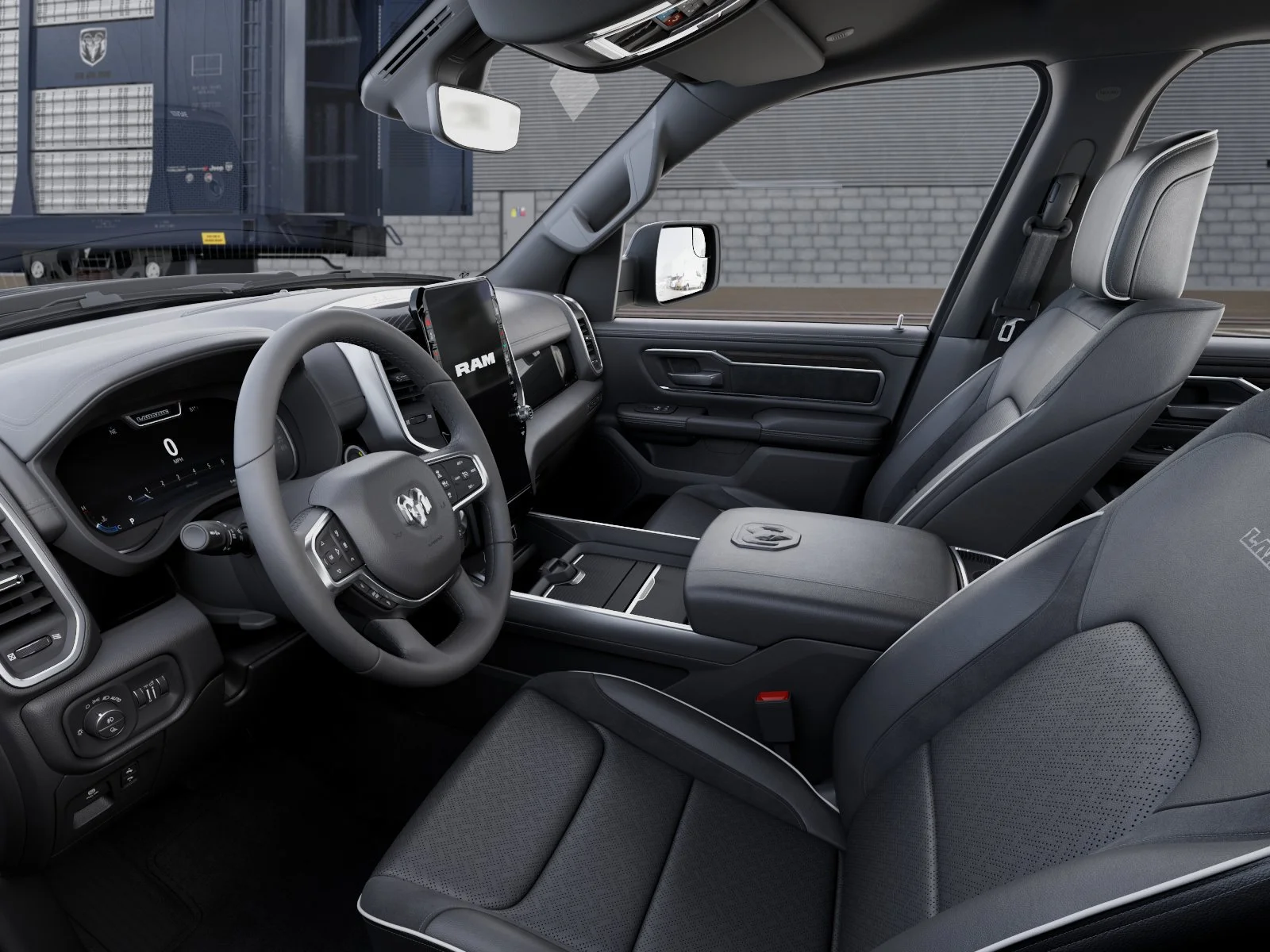 New 2026 Diamond Black Crystal Pearl-Coat Exterior Paint RAM Laramie image 22