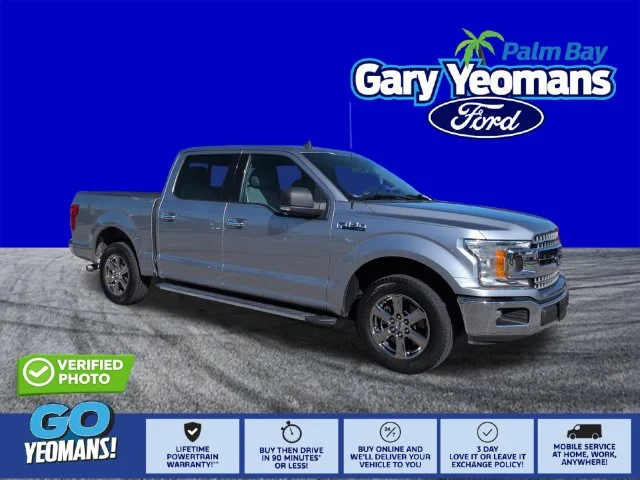 Certified Used 2020 Silver Ford XLT image 1