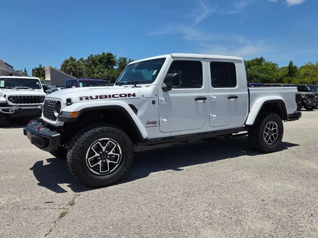 New 2026 Bright White Clear-Coat Exterior Paint Jeep Rubicon X image 3