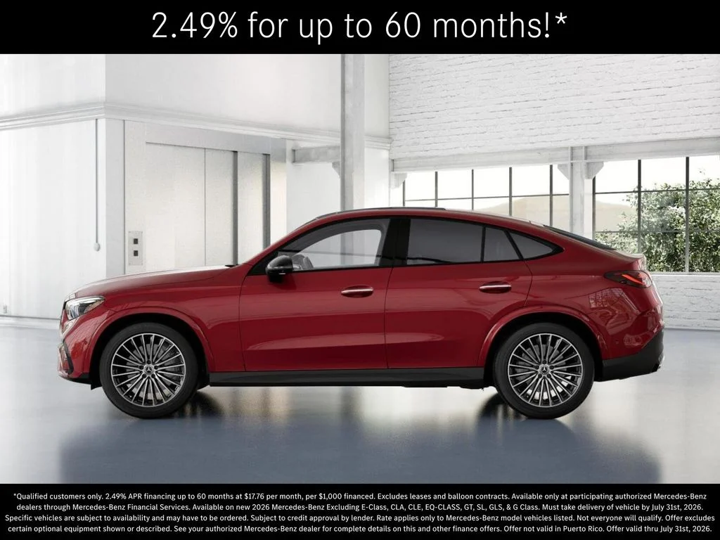 New 2026 MANUFAKTUR Patagonia Red Metallic Mercedes-Benz GLC 300 image 34