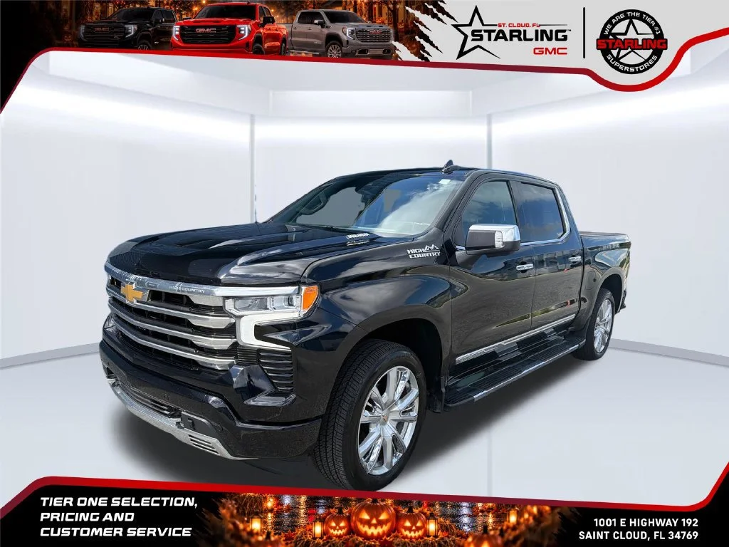 Used 2023 BLACK Chevrolet High Country image 1