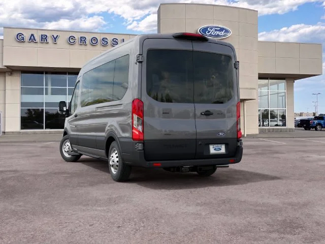 New 2027 Carbonized Gray Metallic Ford Passenger Van XLT image 8