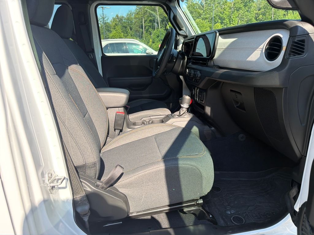 Used 2024 Bright White Clearcoat Jeep Sport S image 48