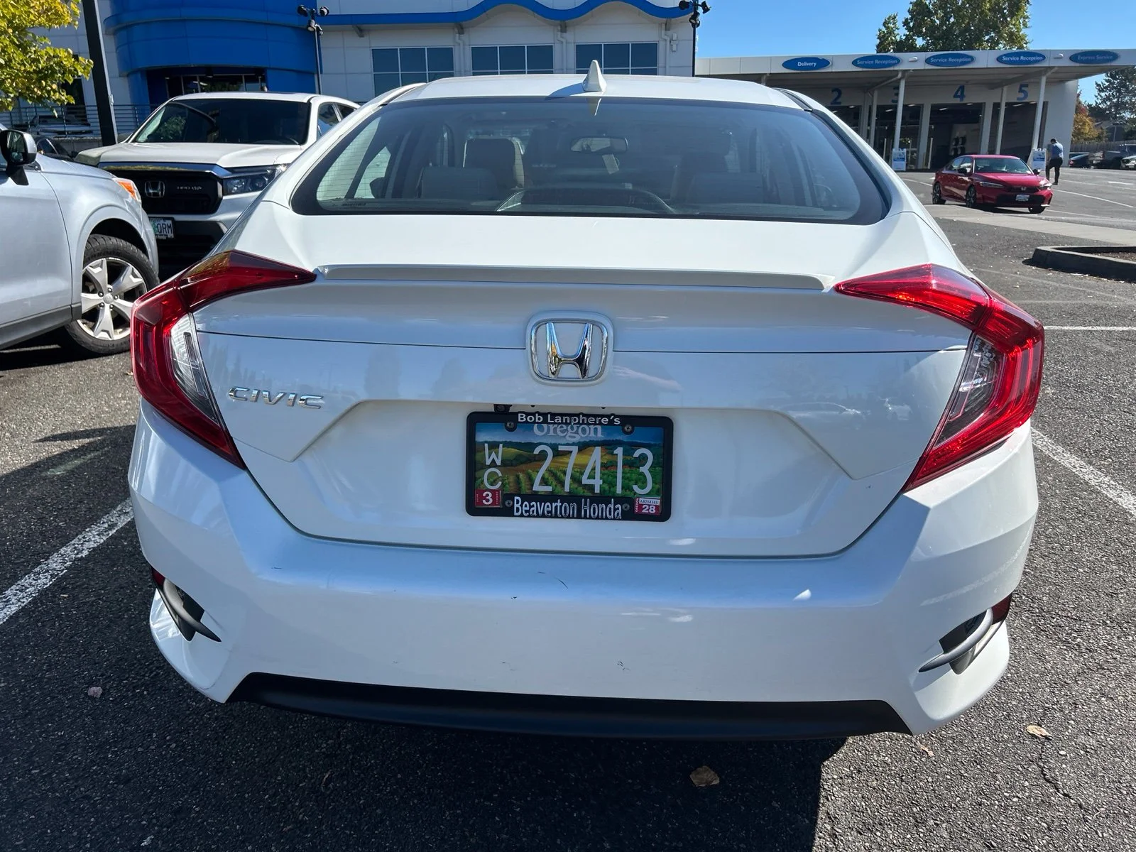 Used 2016 White Orchid Pearl Honda EX-L image 6