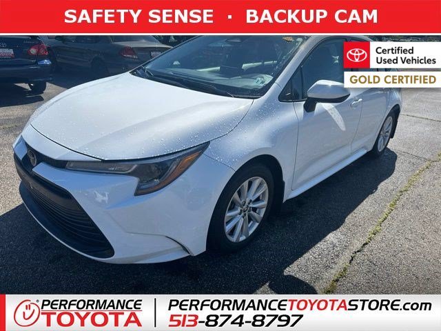 Certified Used 2025 Ice Cap Toyota LE image 1