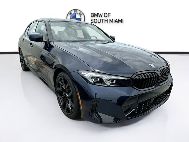 New 2026 Blue BMW 330i image 1