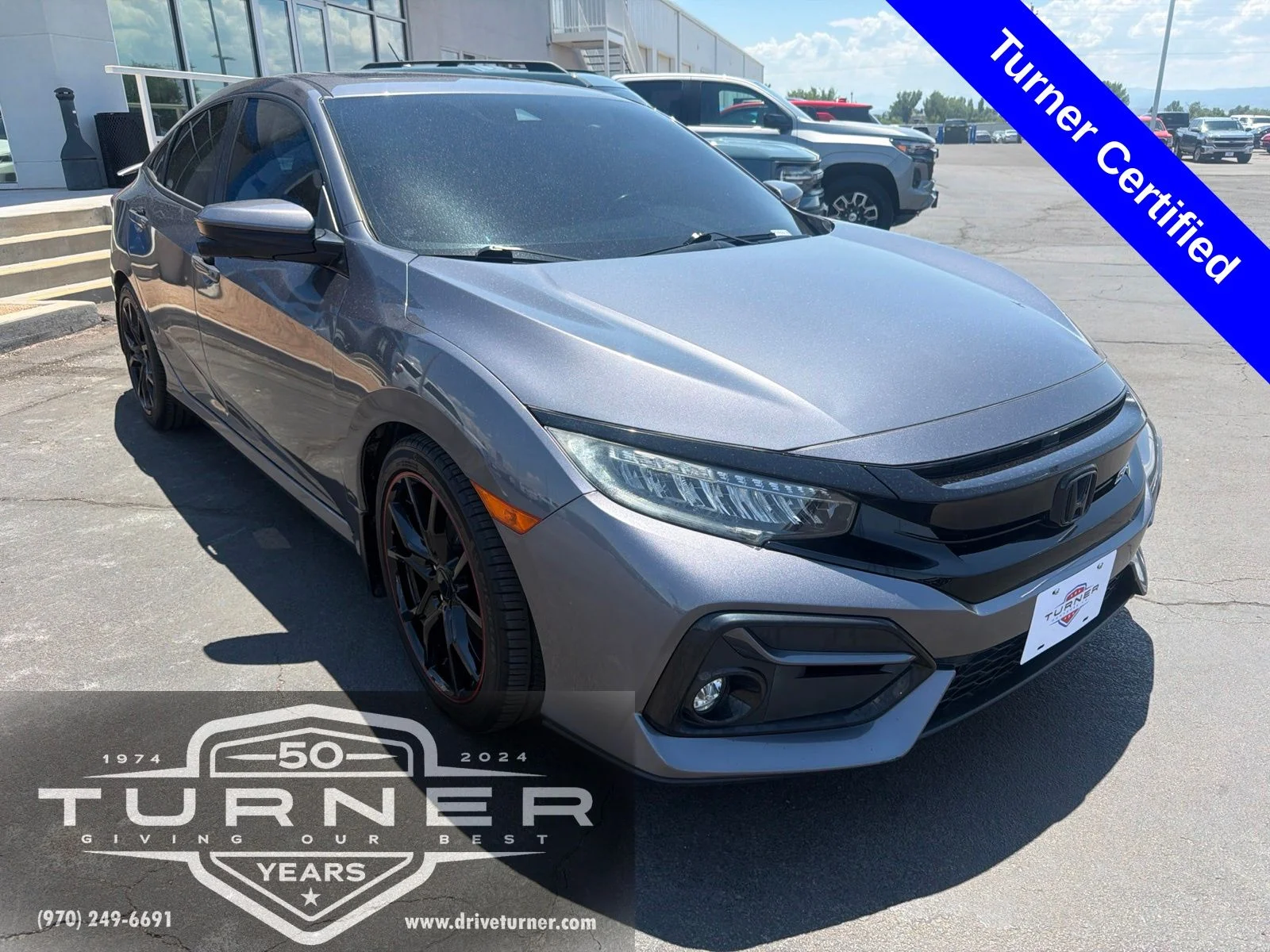 Used 2020 Silver Honda Si image 1