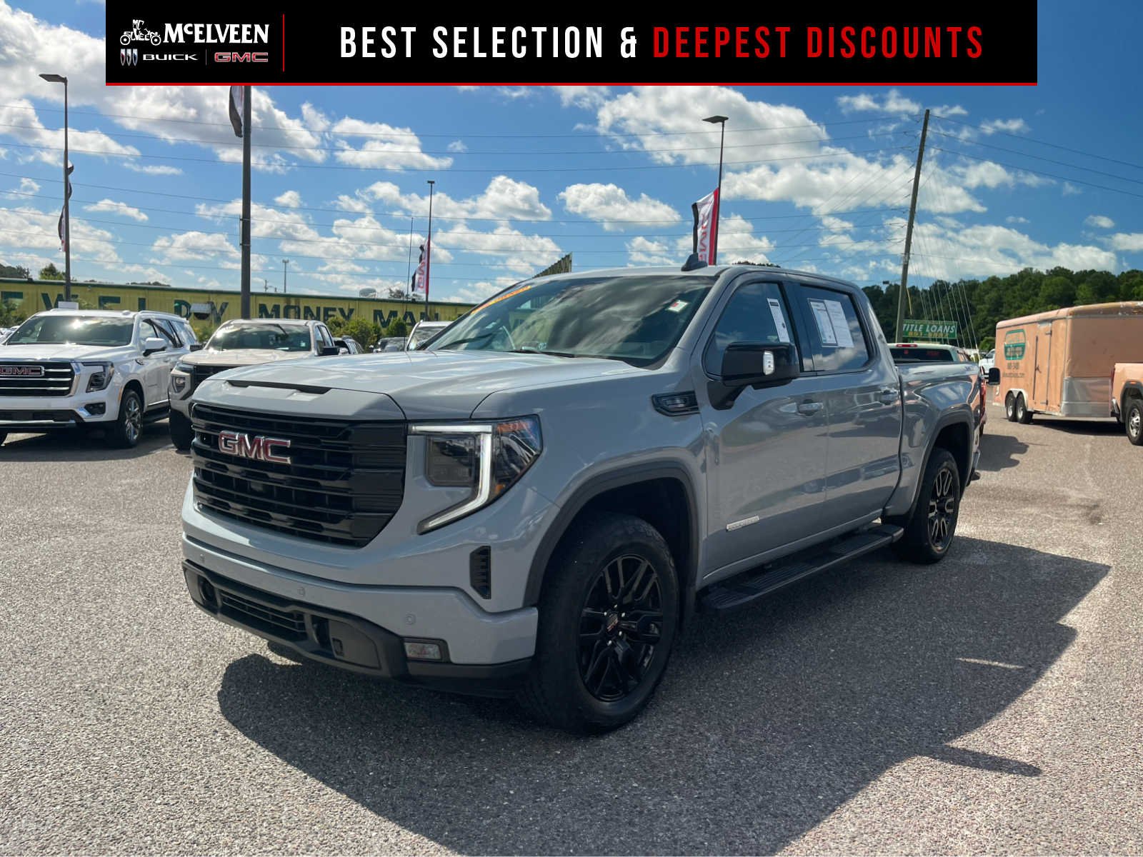 Used 2024 Thunderstorm Gray GMC Elevation image 1