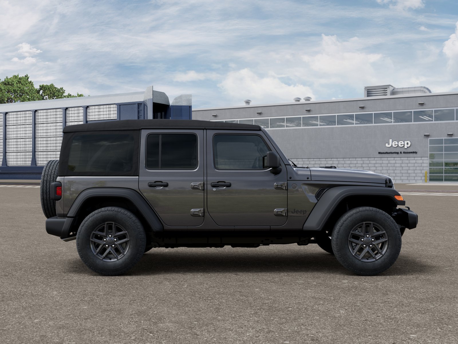 New 2027 Granite Crystal Metallic Clearcoat Jeep Sport S image 12
