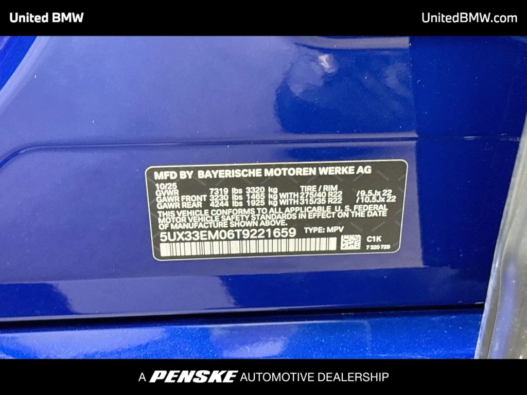Certified Used 2026 Blue Metallic BMW M60i image 22