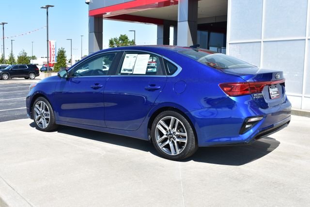 Used 2021 Blue Kia EX image 7