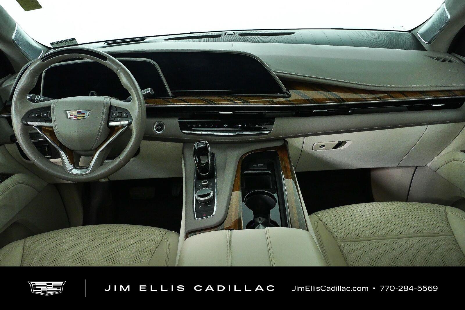 Used 2023 Crystal White Tricoat Cadillac 4WD Sport Platinum image 16