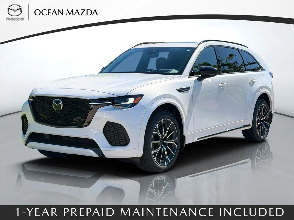 New 2026 Rhodium White Premium Mazda 3.3 Turbo S Premium Plus AWD image 1