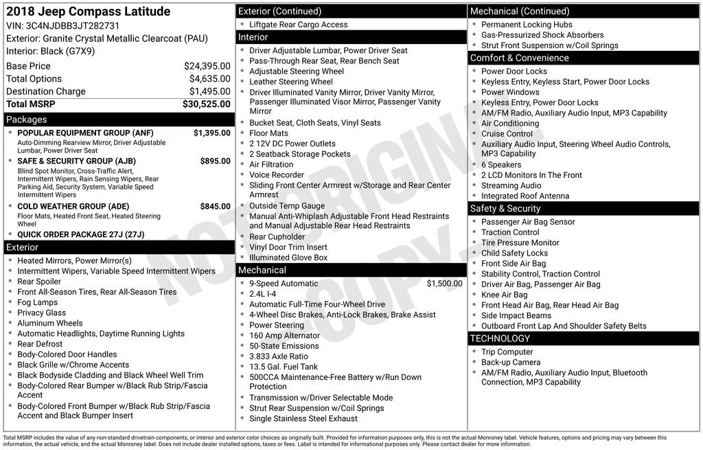 Used 2018 Gray Jeep Latitude image 2