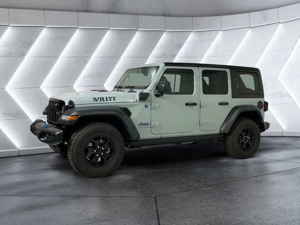 Used 2023 Gray Jeep Willys 4xe image 3