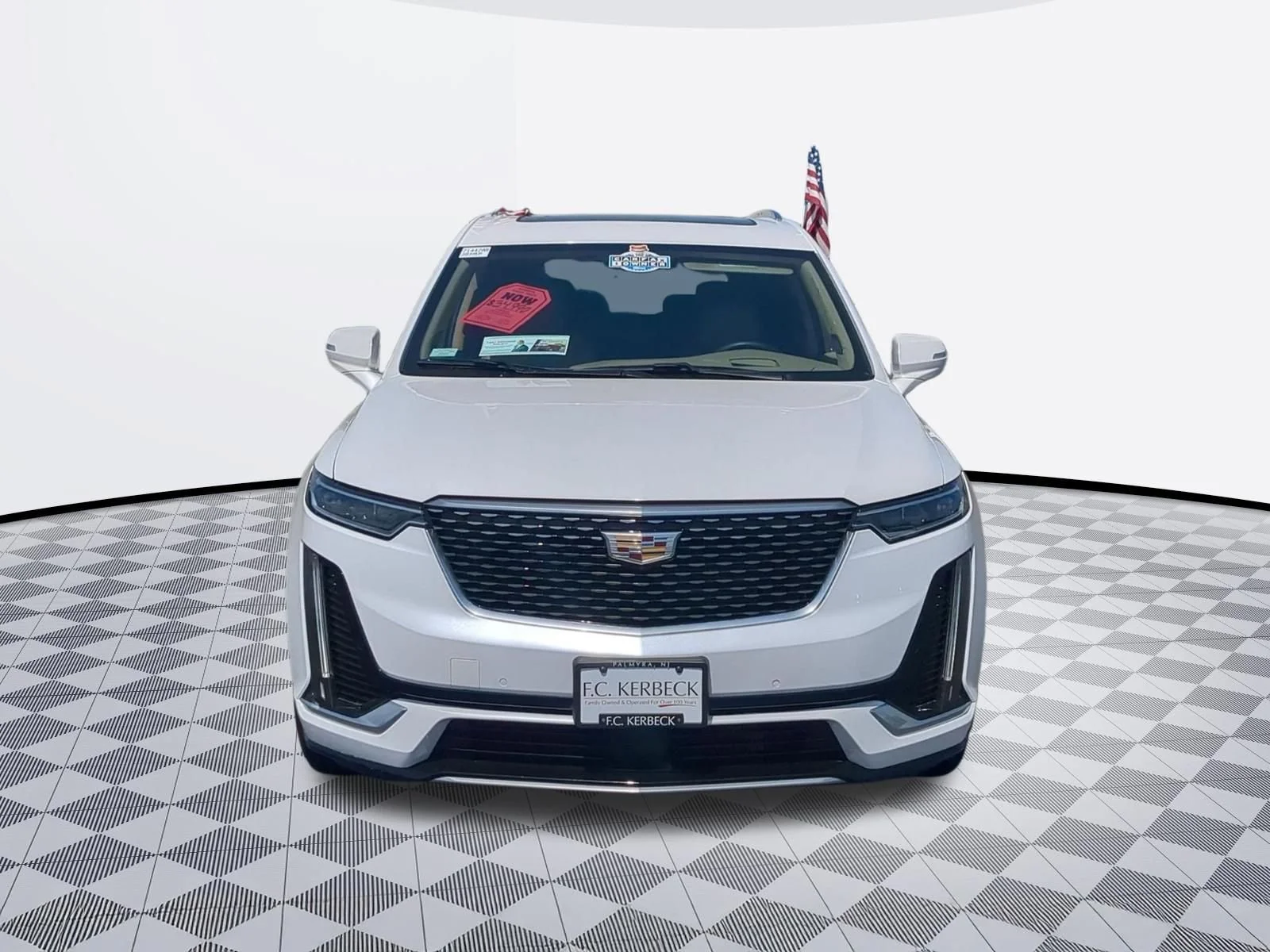 Used 2020 Crystal White Tricoat Cadillac AWD Premium Luxury image 3