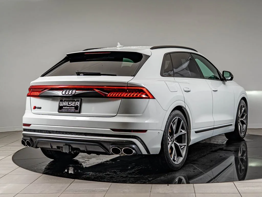 Used 2023 Glacier White Audi 4.0T Prestige image 5