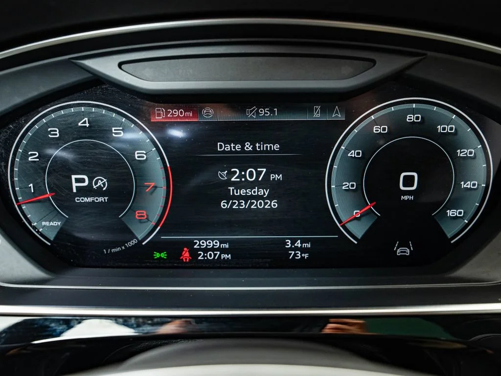 Certified Used 2025 Mythos Black Metallic Audi L 55 image 32