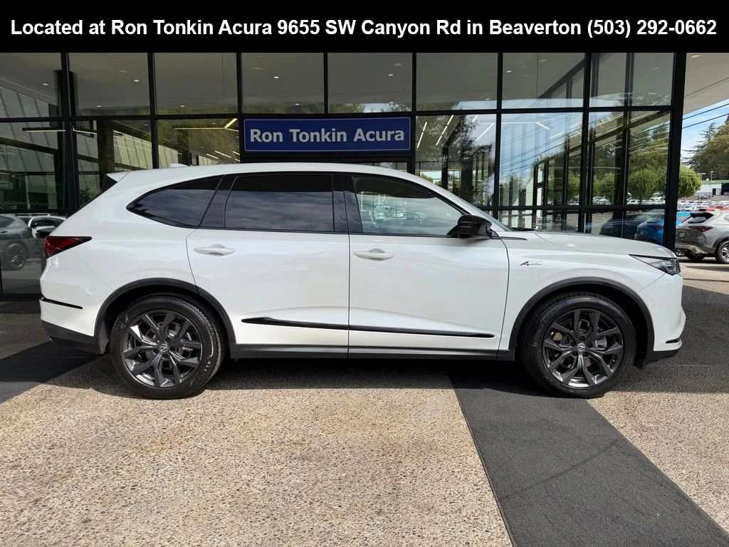 Used 2022 Platinum White Pearl Acura SH-AWD A-SPEC image 39