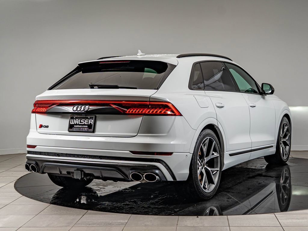 Used 2023 Glacier White Audi 4.0T Prestige image 5