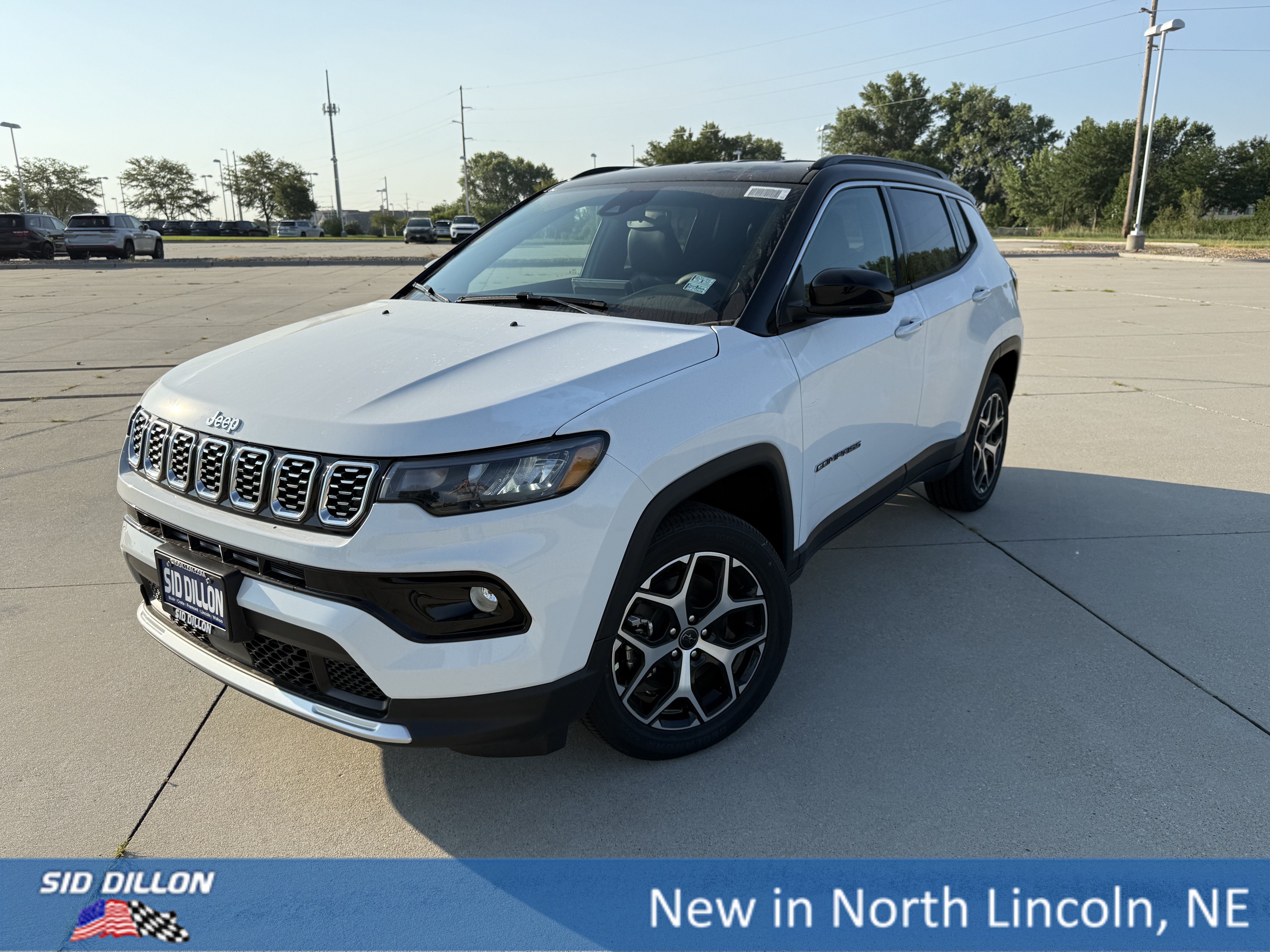 New 2026 Bright White Clearcoat Jeep Limited image 1