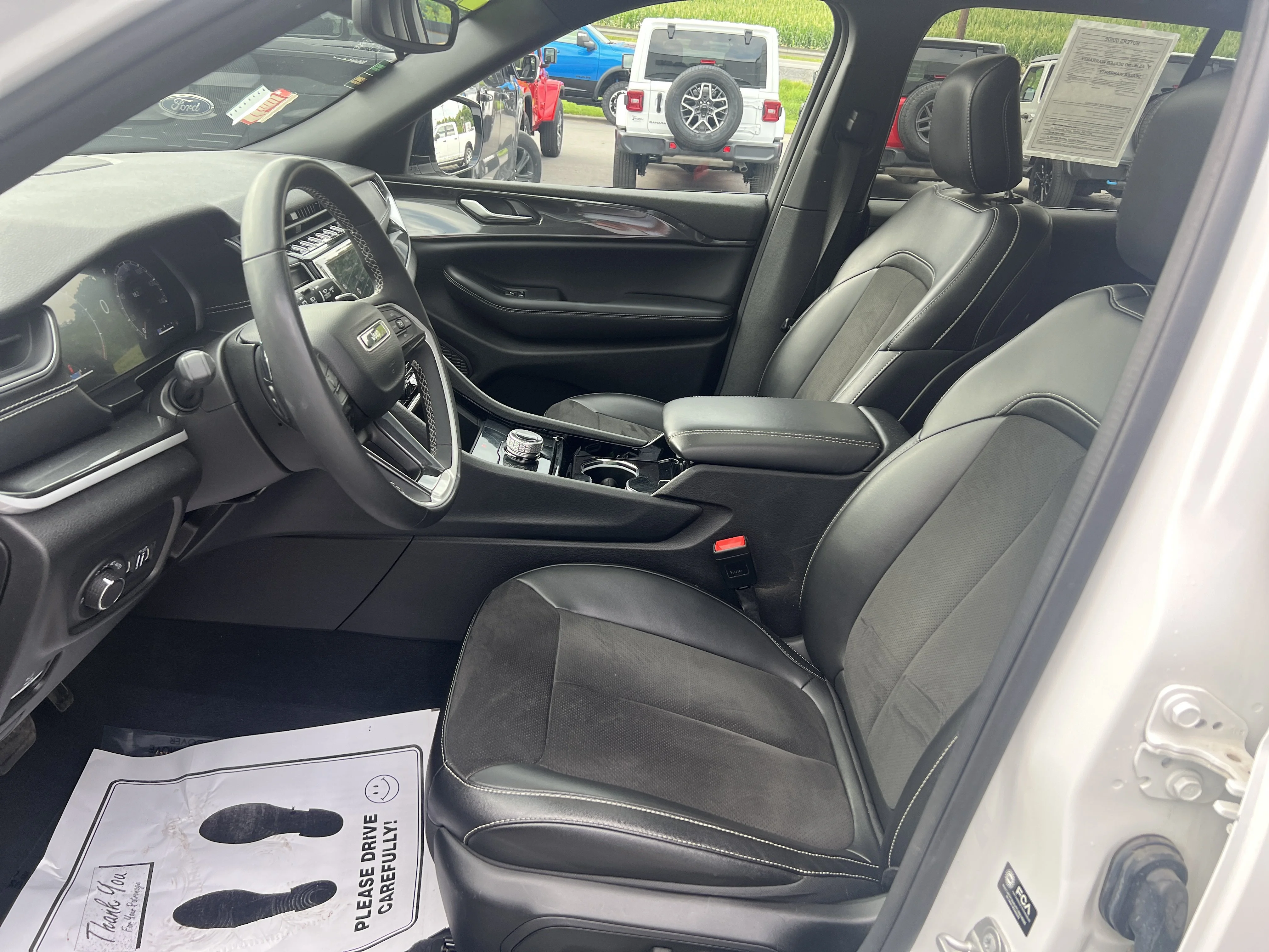 Used 2023 Bright White Clearcoat Jeep Altitude image 12