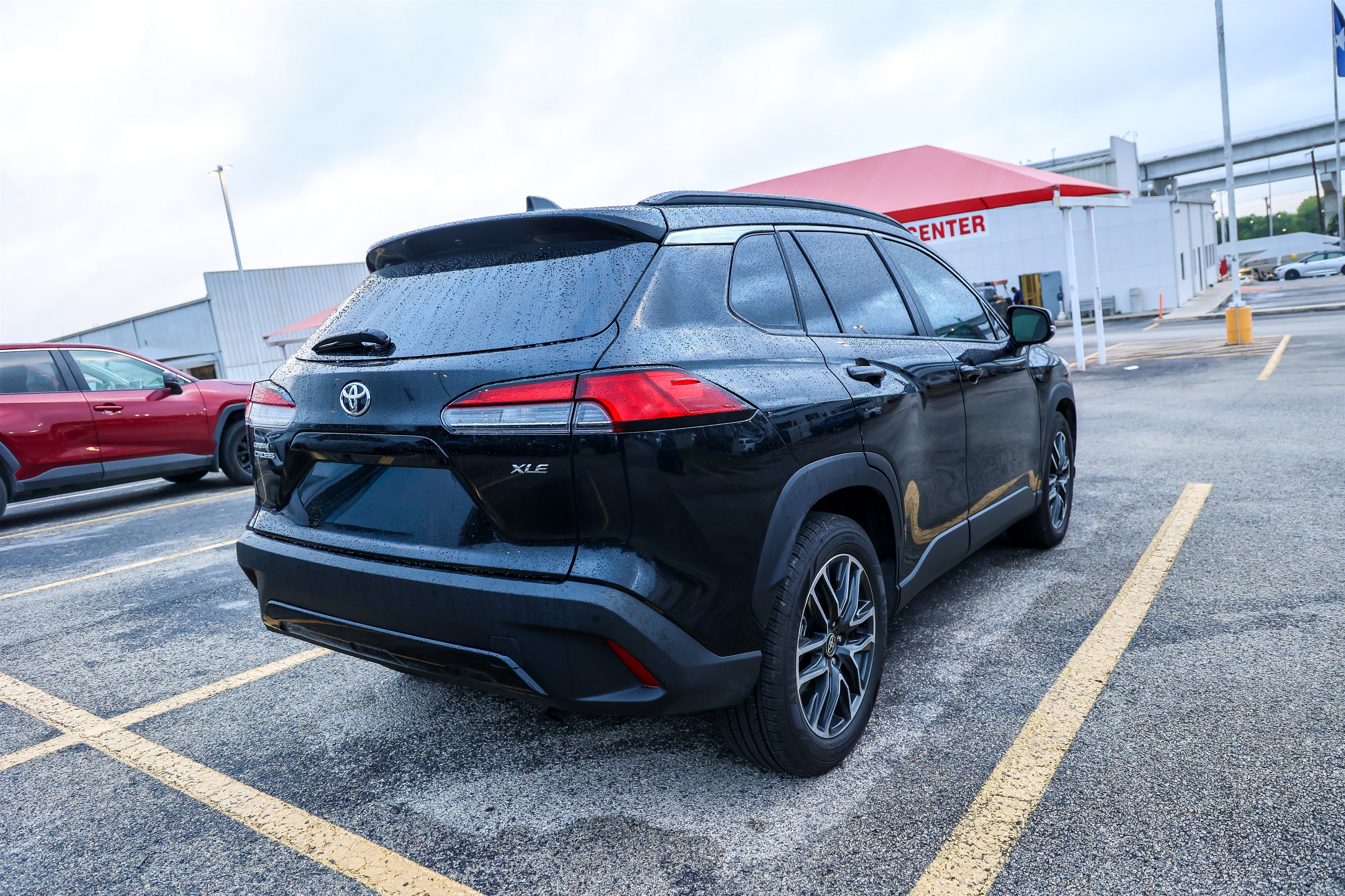 Used 2026 JET BLACK Toyota XLE image 7