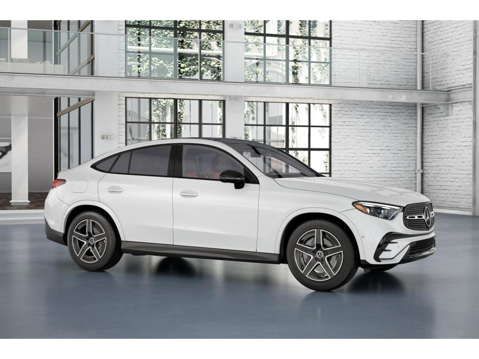 New 2026 MANUFAKTUR Moonlight White Metallic Mercedes-Benz GLC 300 4MATIC® Coupe image 13