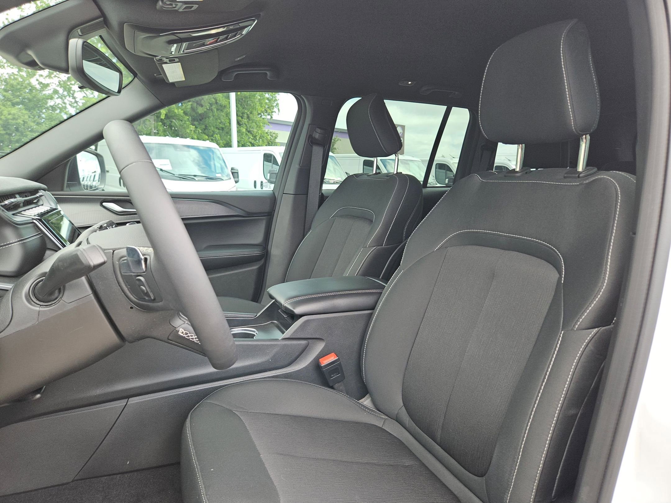 Used 2024 Bright White Clearcoat Jeep Laredo A image 13