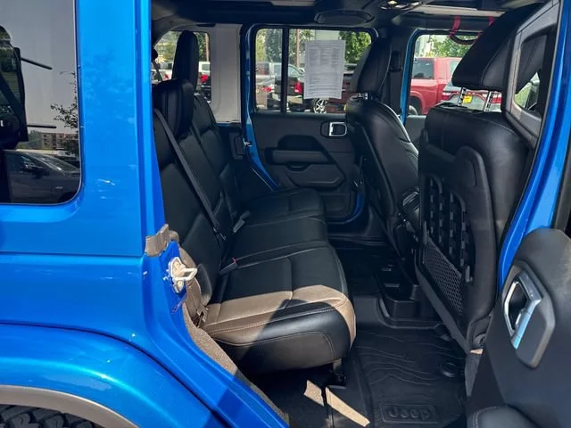 Used 2021 Hydro Blue Pearl Coat Jeep Unlimited Rubicon 392 image 10
