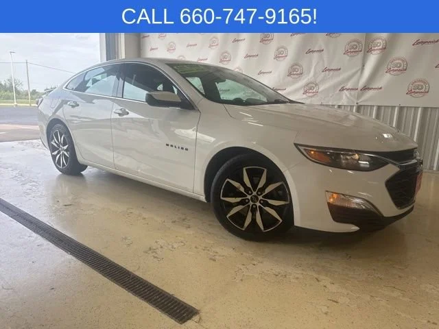 Certified 2021 Chevrolet Malibu RS with VIN 1G1ZG5ST9MF054545 for sale in Kansas City