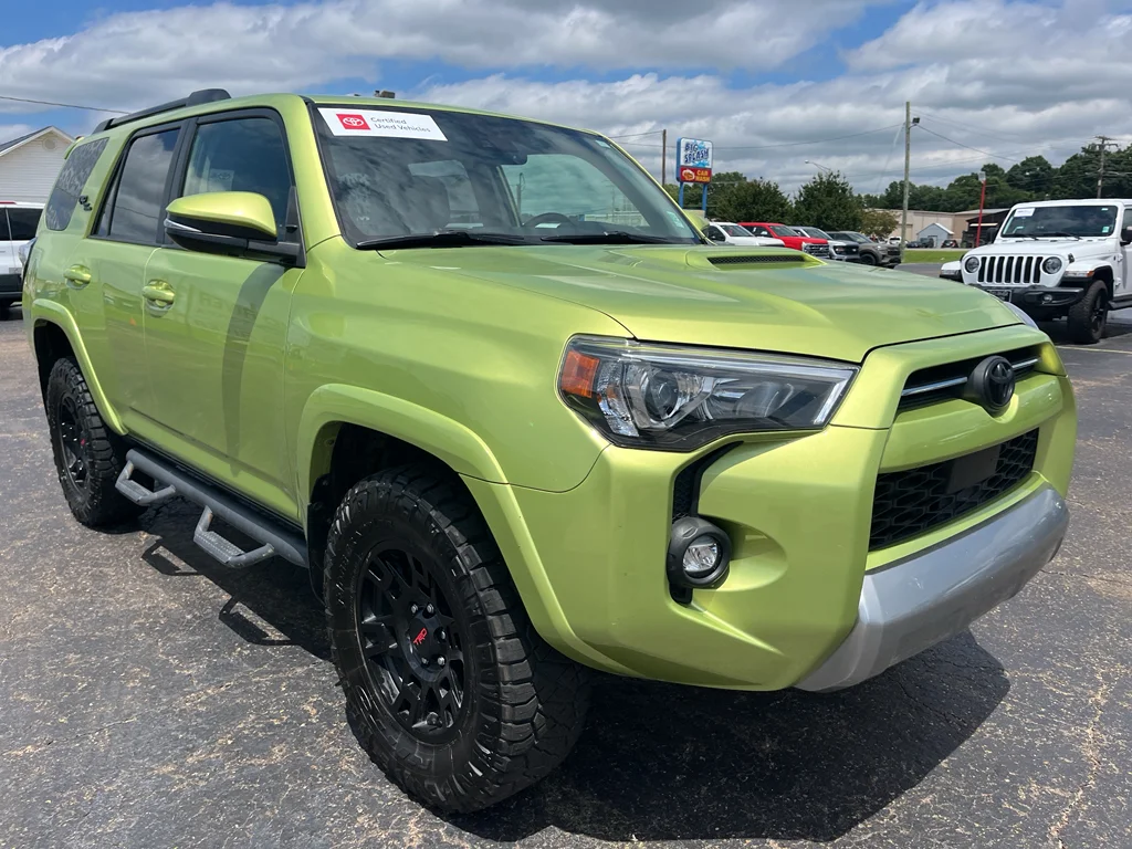 Certified Used 2023 Lime Rush Toyota TRD Off Road Premium image 3