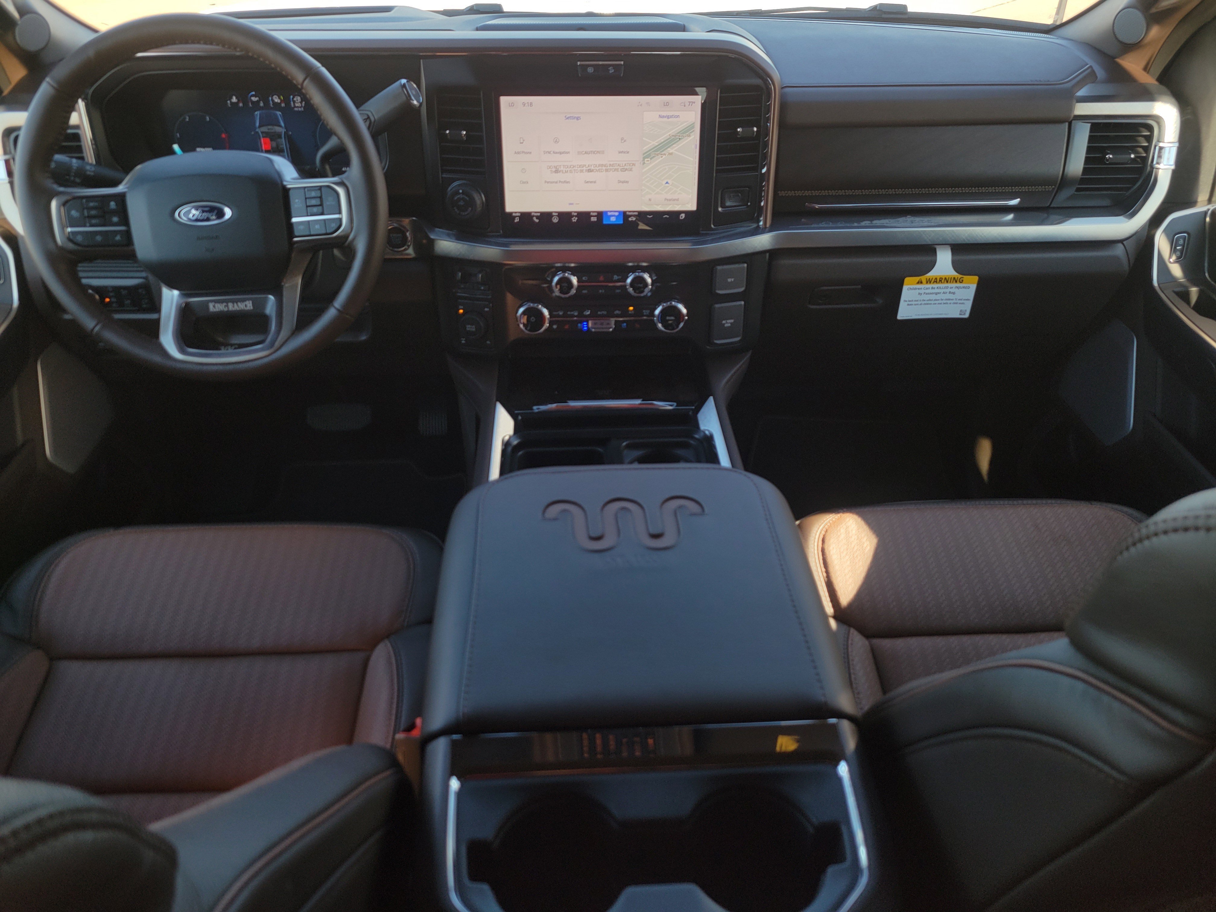 New 2026 Star White Metallic Tri-Coat Ford King Ranch image 12