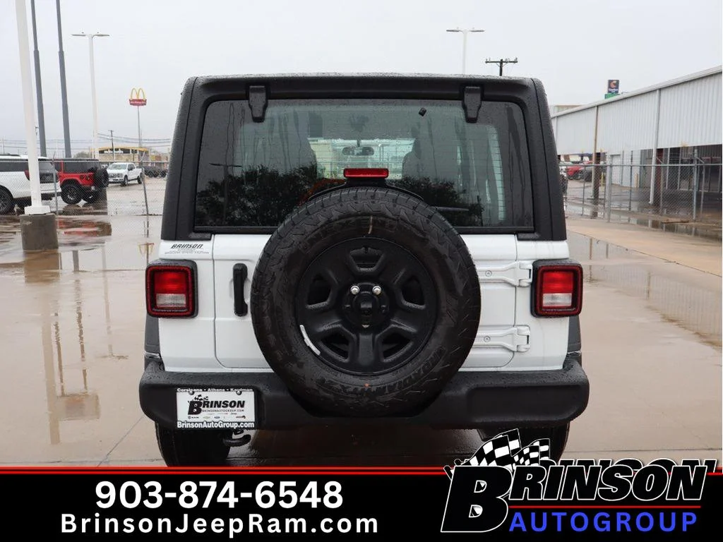 New 2026 Bright White Clearcoat Jeep Sport image 4