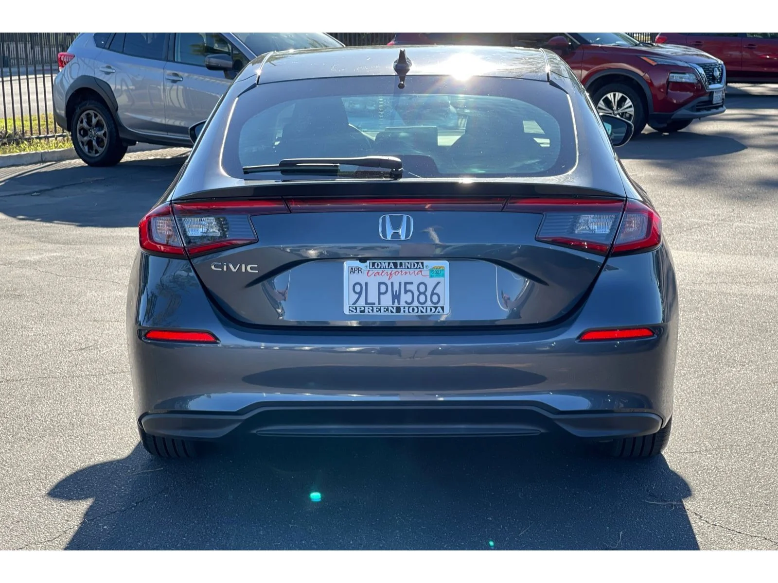 Used 2024 Meteorite Gray Metallic Honda LX image 4