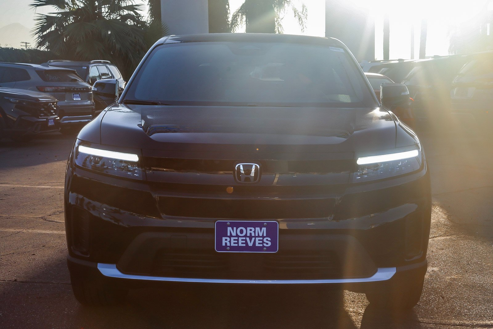 New 2026 Raven Black Honda EX AWD image 2