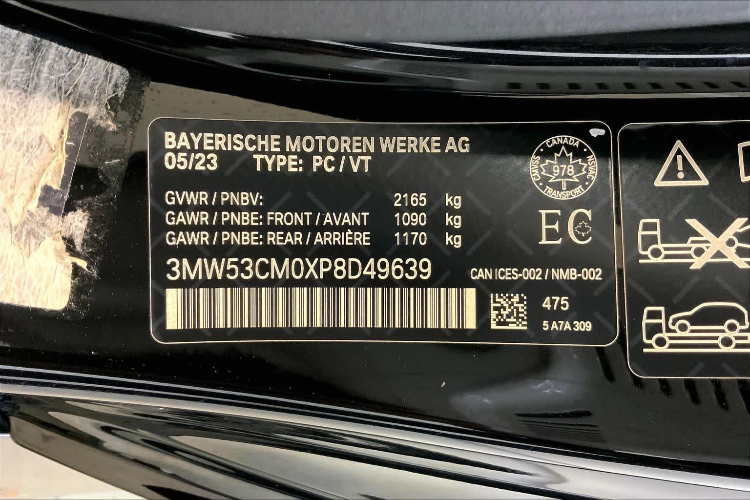 Used 2023 Black Sapphire Metallic BMW M240i xDrive image 35