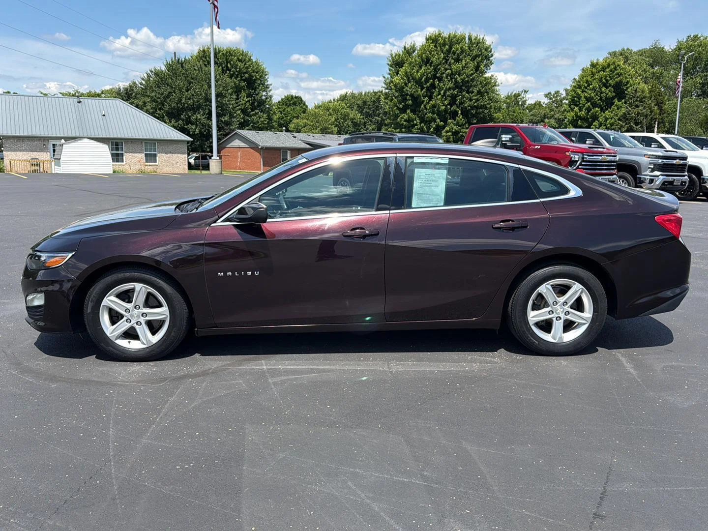 Used 2020 Black Cherry Metallic Chevrolet LS image 7