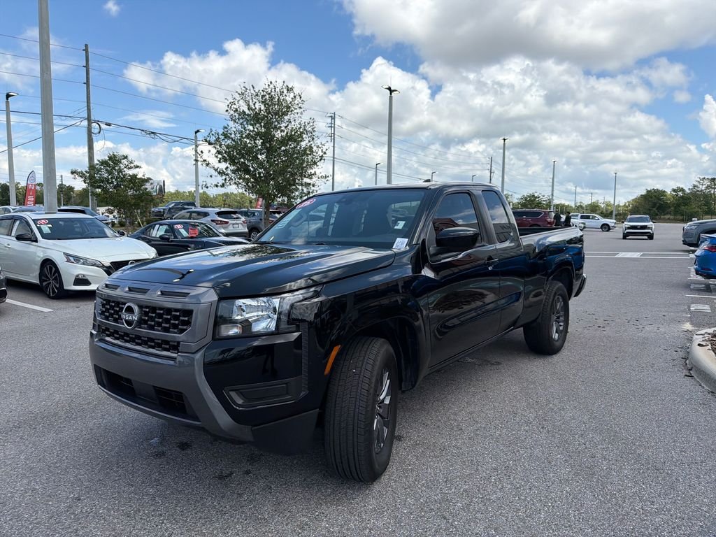 Used 2025 Super Black Nissan SV image 3