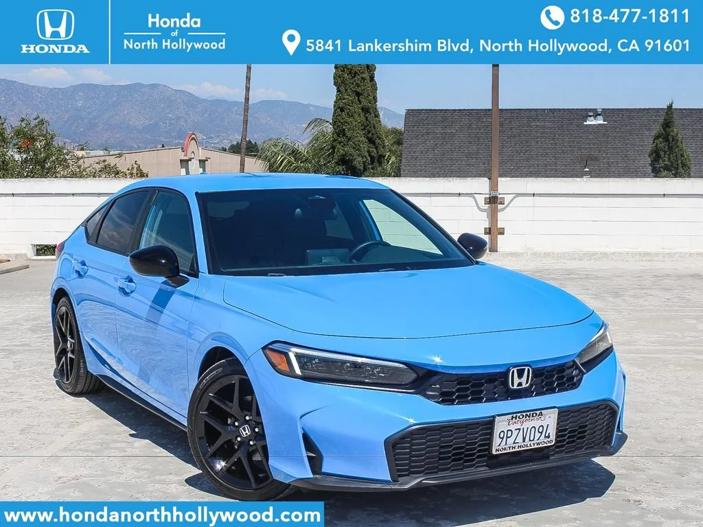 Certified Used 2025 Boost Blue Pearl Honda Sport image 29