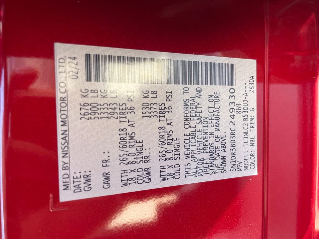 Certified Used 2024 Red Nissan Rock Creek image 30