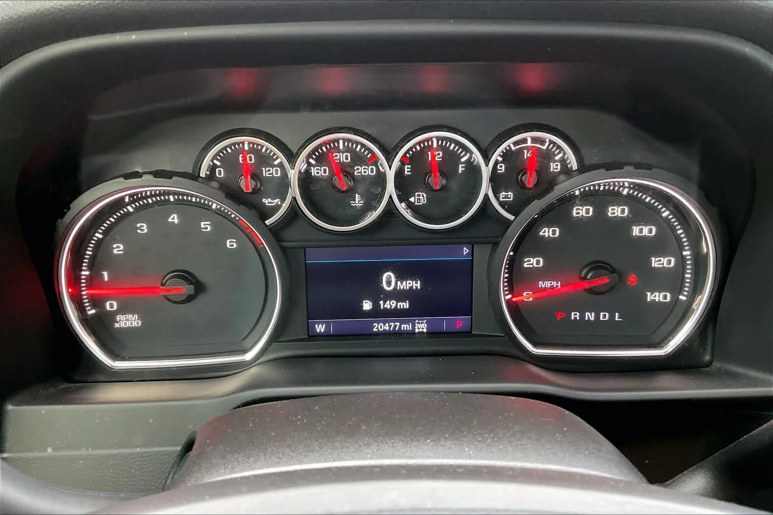 Used 2021 Northsky Blue Metallic Chevrolet Custom Trail Boss image 23
