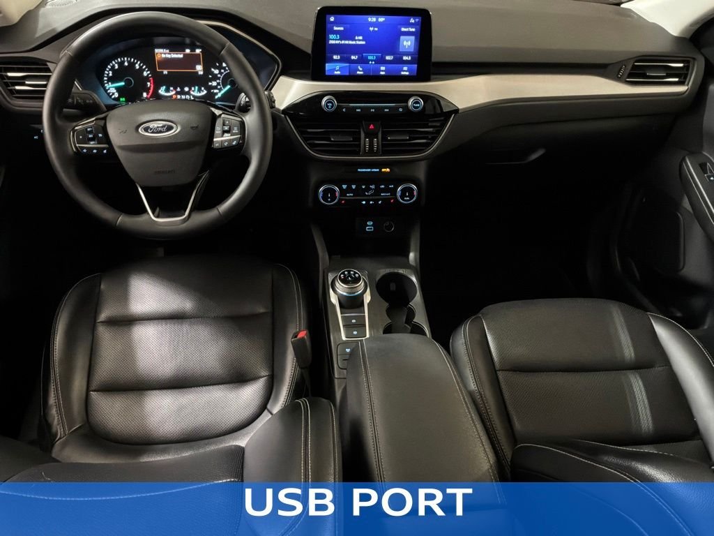 Certified Used 2022 Blue Metallic Ford SEL image 11